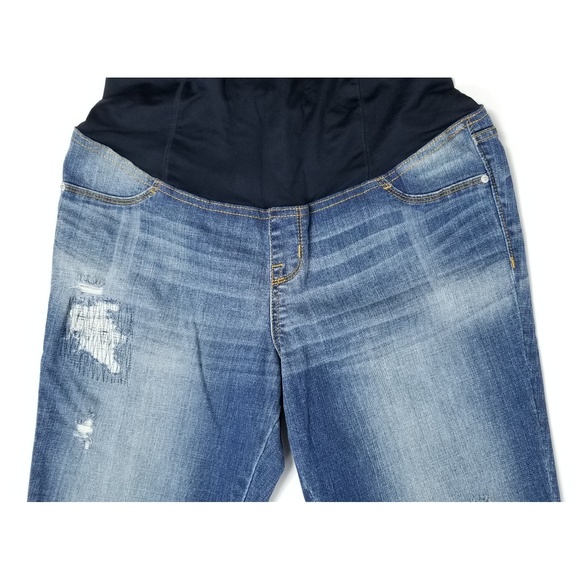 Isabel Maternaty Panel Denim Blue Jeggings - Picture 7 of 7